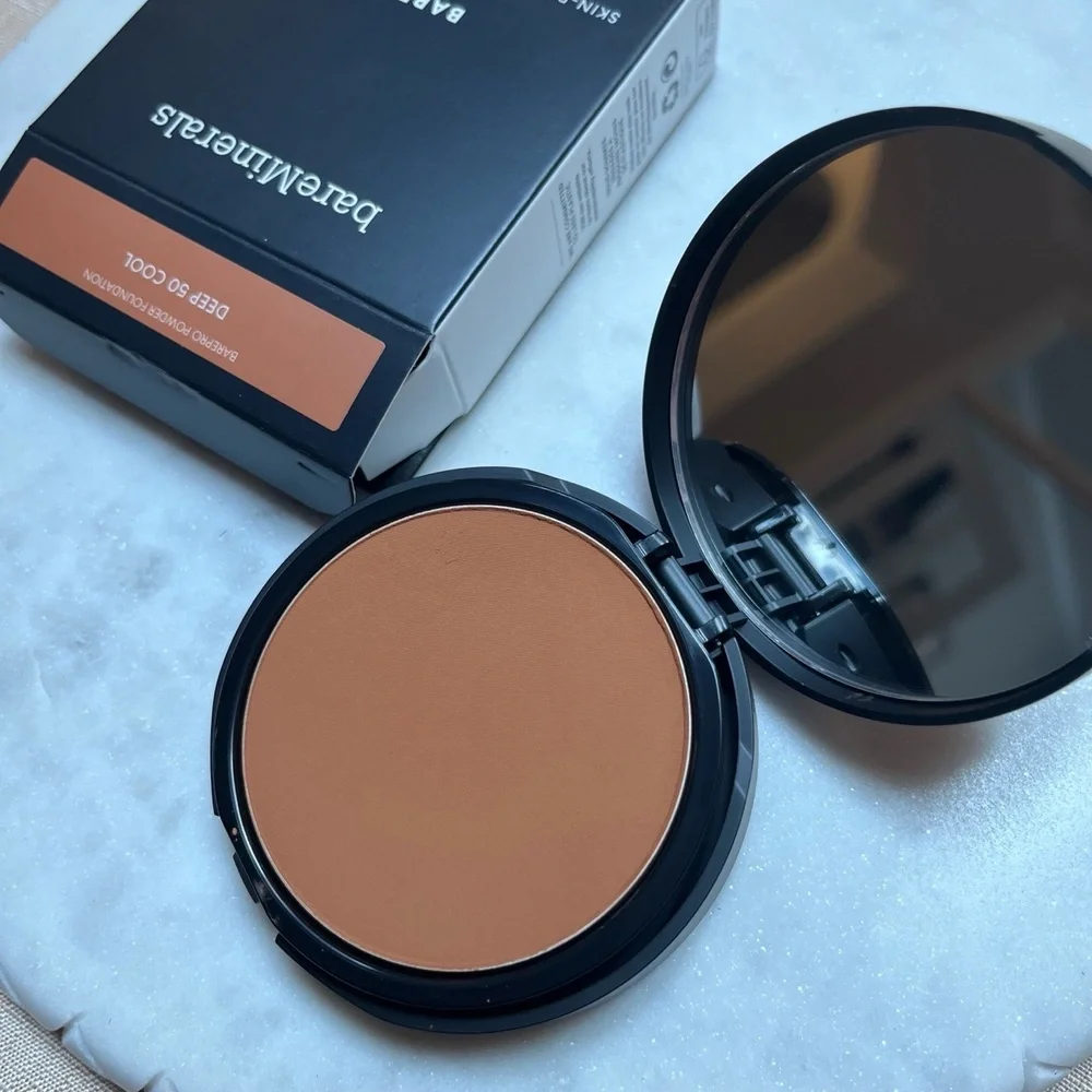 New bareMinerals‎ DEEP 50 COOL Barepro 16HR Skin-Perfecting Powder Foundation